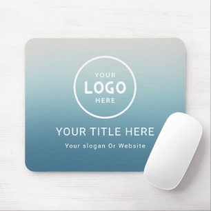Modern Minimalist Business Logo Mouse Pad