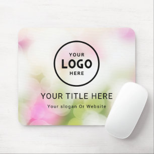 Modern Minimalist Business Logo Mouse Pad