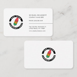 Modern Minimalist Business Logo Professional Business Card