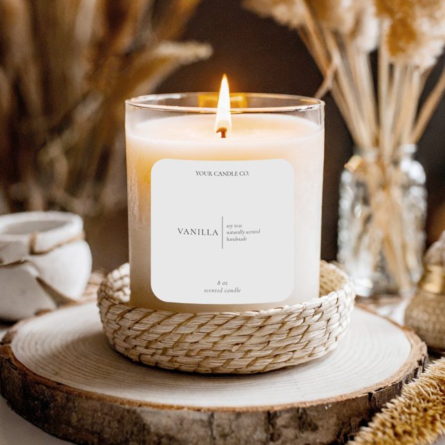 Modern Minimalist Candle Label (Creator Uploaded)