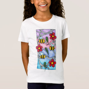 Modern Minimalist Cartoon Graphic - Creative Kids  T-Shirt