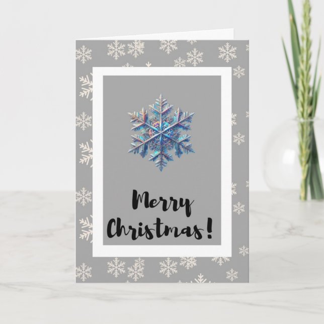 Modern Minimalist Christmas Card (Front)