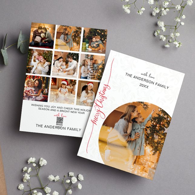 Modern Minimalist Christmas Photo Holiday (Creator Uploaded)