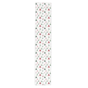 Modern Minimalist Christmas Tree Table Runner