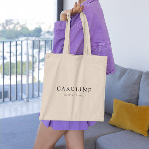 Modern Minimalist Classy Maid Of Honour Tote Bag