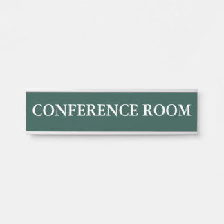 Modern minimalist Conference room  Door Sign