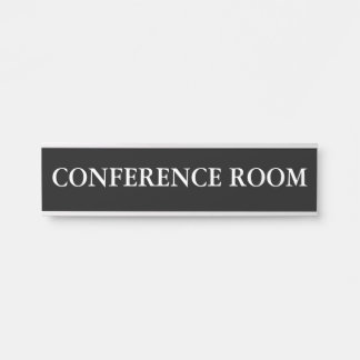 Modern minimalist Conference room  Door Sign