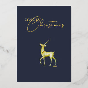 Modern Minimalist Corporate Christmas Reindeer