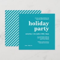 Modern Minimalist Corporate Holiday Party