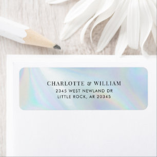 Modern Minimalist Custom Return Address