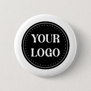 Modern, Minimalist, Elegant and Customisable 6 Cm Round Badge