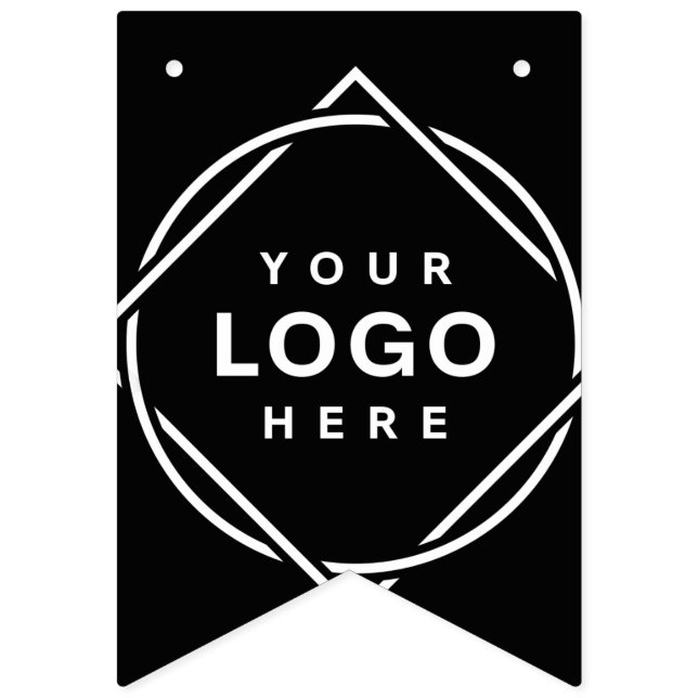 Modern, Minimalist, Elegant and Customisable  Bunting (First Flag)