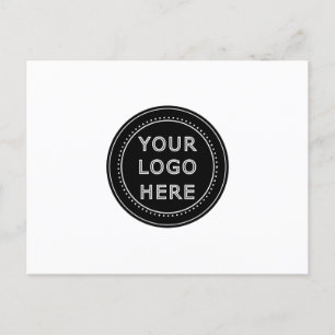 Modern, Minimalist, Elegant and Customisable Holiday Postcard