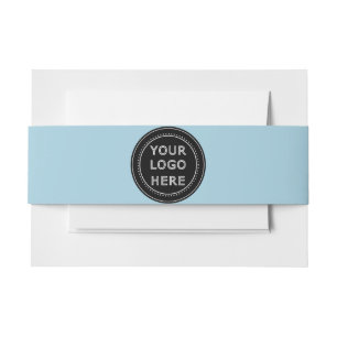Modern, Minimalist, Elegant and Customisable Invitation Belly Band