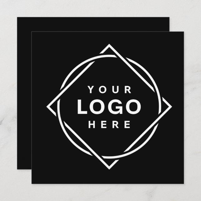 Modern, Minimalist, Elegant and Customisable  Thank You Card (Front/Back)