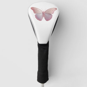 Modern minimalist elegant Butterfly Art Golf Head Cover