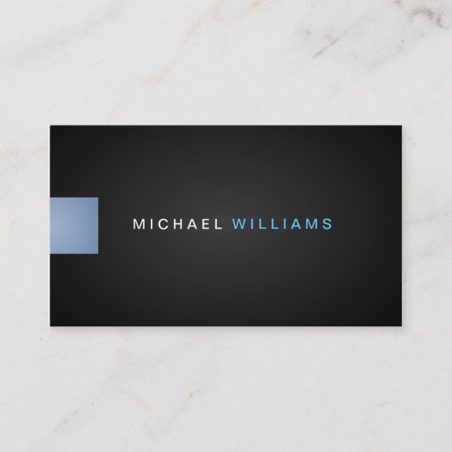 MODERN MINIMALIST ELEGANT CALLING CARDS (Front)