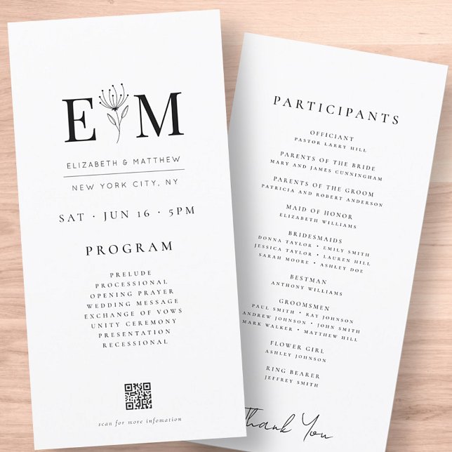 Modern Minimalist Elegant Chic Foliage Wedding (Creator Uploaded)