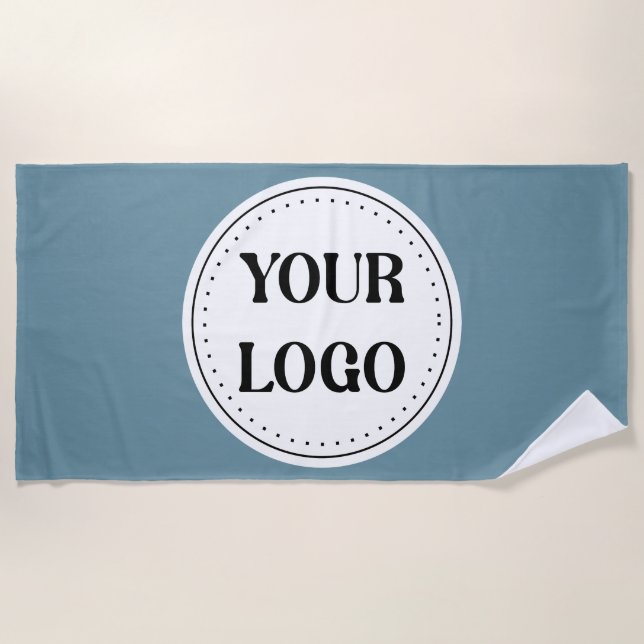Modern, minimalist, elegant &customisable Ornament Beach Towel (Front)