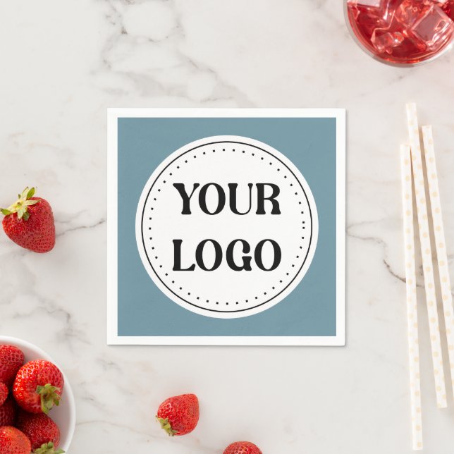 Modern, minimalist, elegant &customisable Ornament Napkin (Insitu)