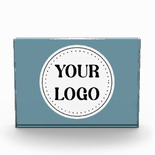 Modern, minimalist, elegant &customisable Ornament Photo Block