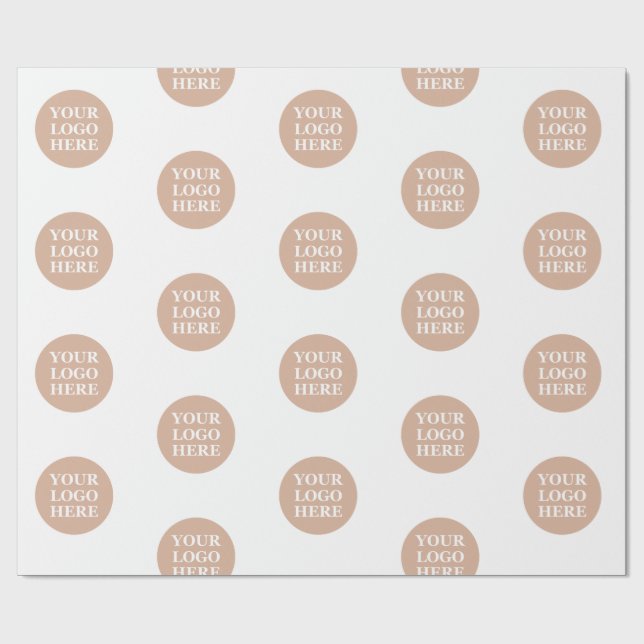 Modern, Minimalist, Elegant & Customisable Wrapping Paper (Flat)
