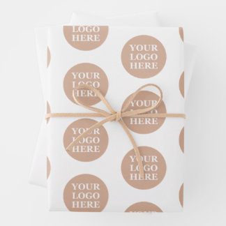 Modern, Minimalist, Elegant & Customisable Wrapping Paper Sheet