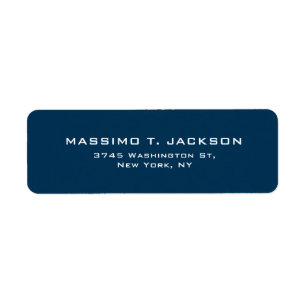 Modern Minimalist Elegant Plain Prussian Blue