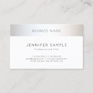 Modern Minimalist Elegant Professional Design Business Card