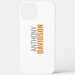 Modern Minimalist Elegant Professional Plain iPhone 12 Pro Max Case