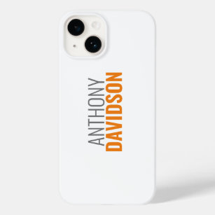 Modern Minimalist Elegant Professional Plain Case-Mate iPhone 14 Case