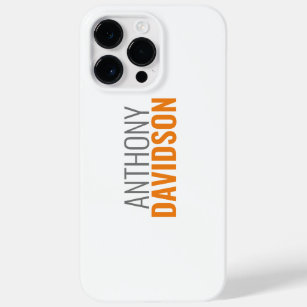 Modern Minimalist Elegant Professional Plain Case-Mate iPhone 14 Pro Max Case