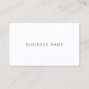 Modern Minimalist Elegant Professional Template Business Card