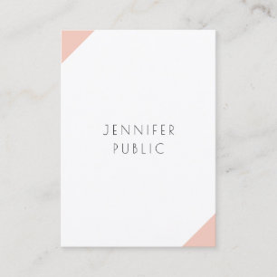 Modern Minimalist Elegant Professional Template Business Card