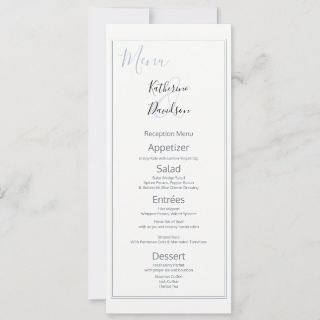 Modern Minimalist 🤵 Elegant Simple Wedding  Invitation (Front)