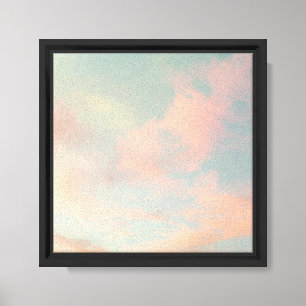 Modern minimalist elegant Sky Art Canvas Print