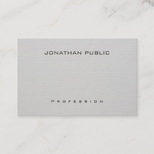 Modern Minimalist Elegant Template Professional Business Card