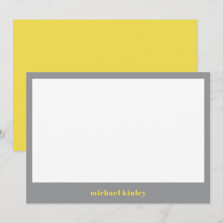 Modern minimalist elegant typography custom name card