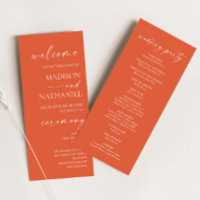 Modern Minimalist Elegant Verona Sunset Wedding