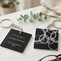 Modern minimalist employee award corporate service