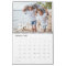 Modern Minimalist Family Photo Calendar