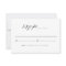 Modern Minimalist for Destination Collection RSVP