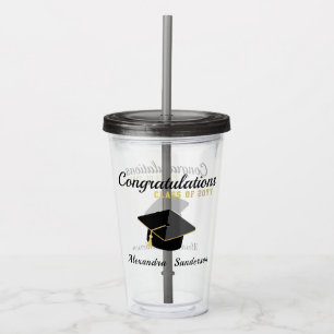  Modern Minimalist Graduation class of 2023  Glass