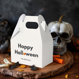Modern Minimalist Halloween – Personalised Favour Box