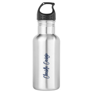 Modern Minimalist Hand Lettered Script 532 Ml Water Bottle