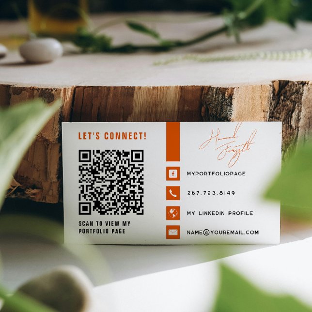 Modern Minimalist “Hi.” Business Card (Creator Uploaded)