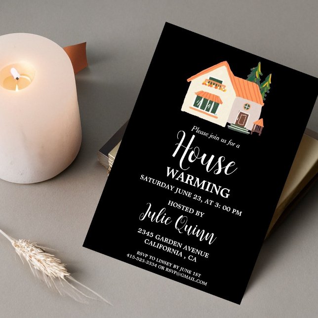 Modern Minimalist House warming Party  Invitation (Creator Uploaded)