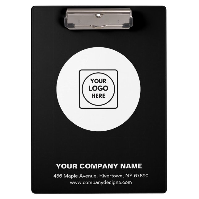 Modern Minimalist Logo Pro clipboard (Front)