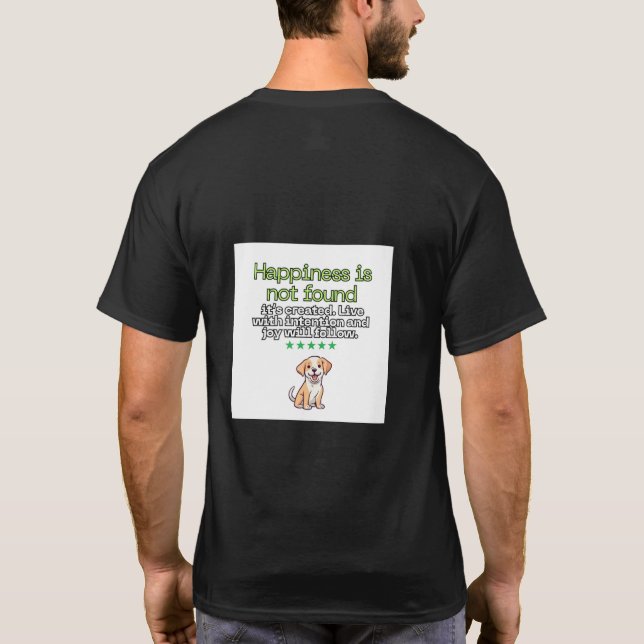 Modern Minimalist Logo T-Shirt (Back)