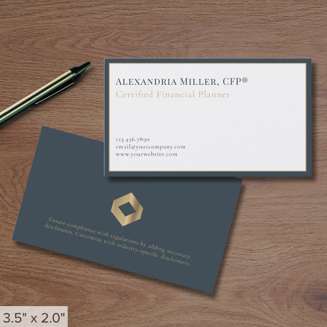Modern Minimalist Luxury  Business Card (Creator Uploaded)